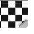 Black and White Checkered Surface Laptop Studio Skin